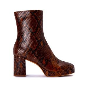 Dolce Vita Eden Booties Sz 7 Snake Print